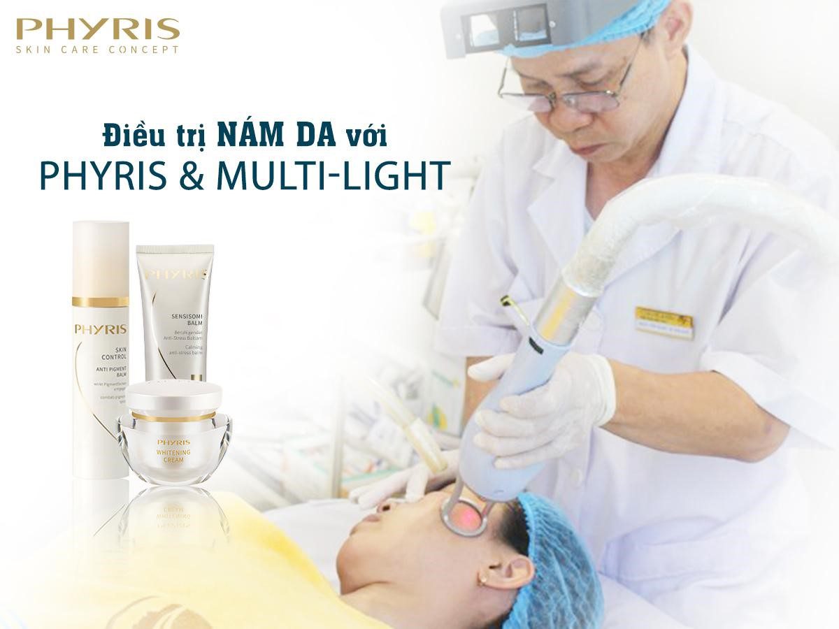 Tại sao các thẩm mỹ viện lại tin dùng bộ trị nám Phyris từ EuroDerma